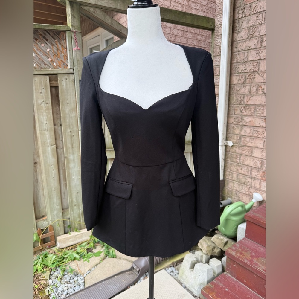 OOAK Katakomb corporate goth mini dress